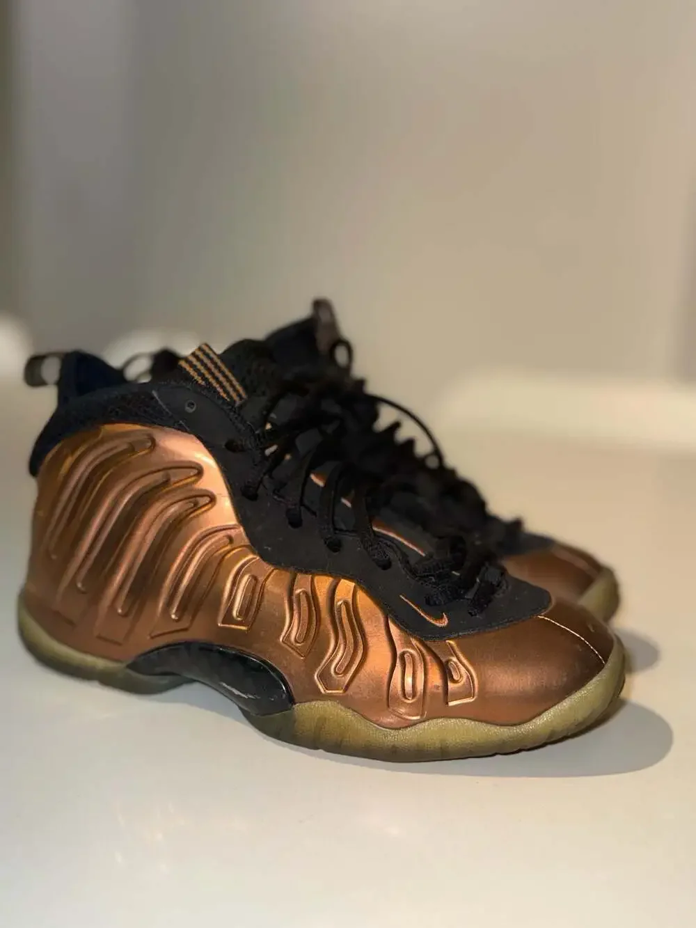 Nike Air Foamposite One Copper 2017 GS Size 4Y